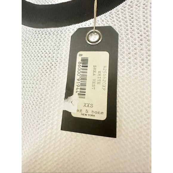 rag & bone / Jean Shea Long-sleeve Mesh Top size XXS - Picture 8 of 11